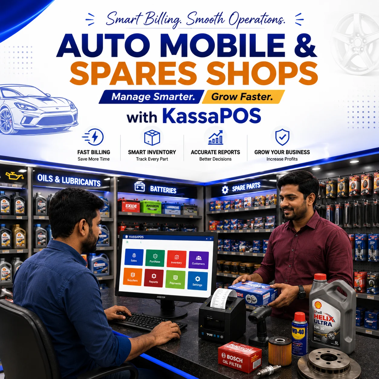 Kassapos Supermarket POS Demo